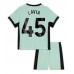 Chelsea Romeo Lavia #45 Tredjedraktsett Barn 2023-24 Korte ermer (+ Korte bukser)